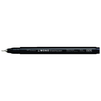 Cienkopis Mono Drawing Pen 005 - Tombow - czarny, 0,2 mm