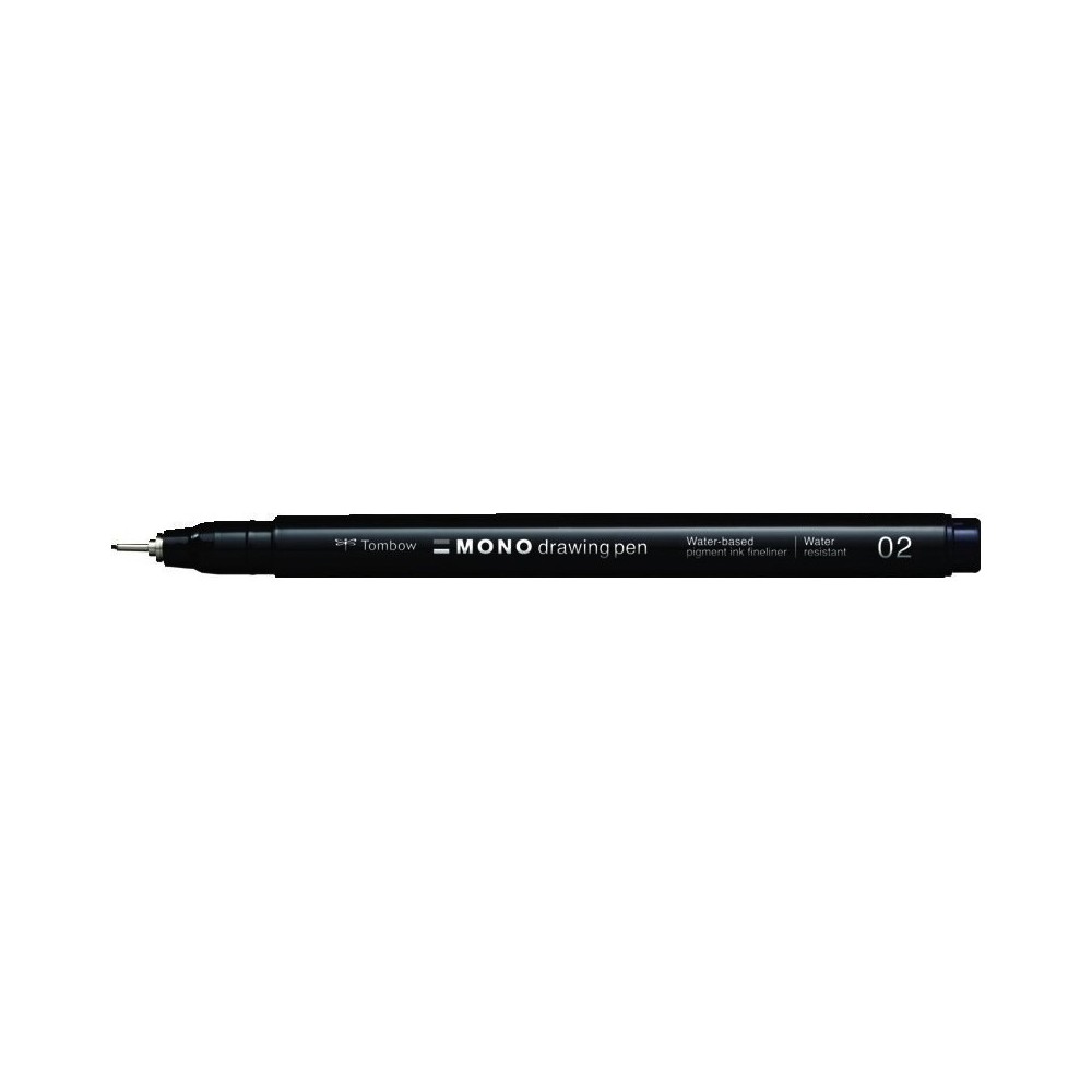 Cienkopis Mono Drawing Pen 02 - Tombow - czarny, 0,3 mm