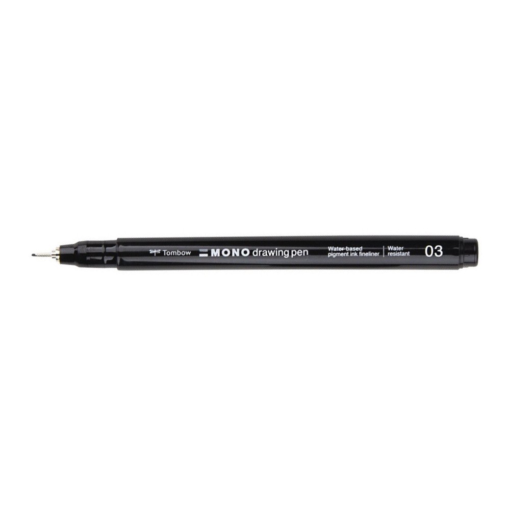Mono Drawing Pen 03 - Tombow - black, 0,35 mm