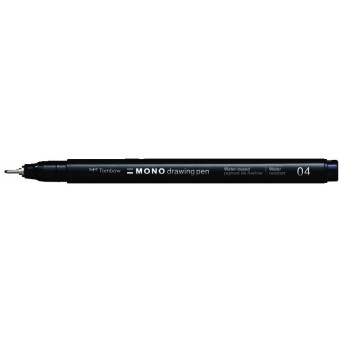 Mono Drawing Pen 04 - Tombow - black, 0,4 mm