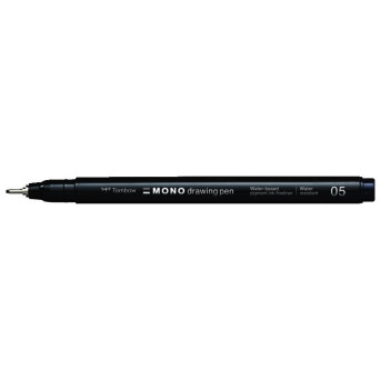 Mono Drawing Pen 05 - Tombow - black, 0,45 mm