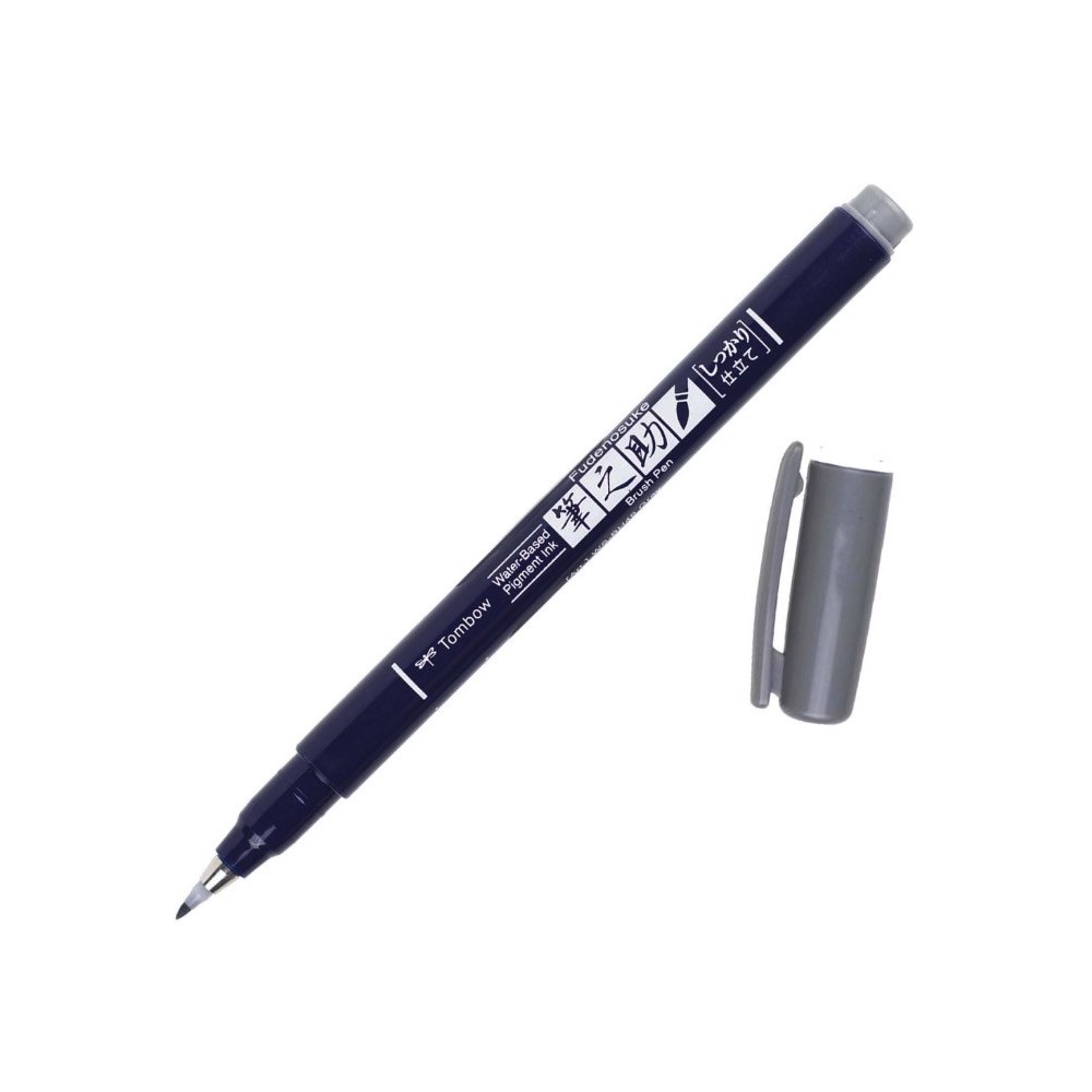 Set of Fudenosuke Brush Pen, Trilogy - Tombow - 6 colors