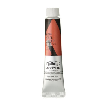 Farba akrylowa Heavy Body Acrylic - Holbein - 164, Pearl Copper, 20 ml