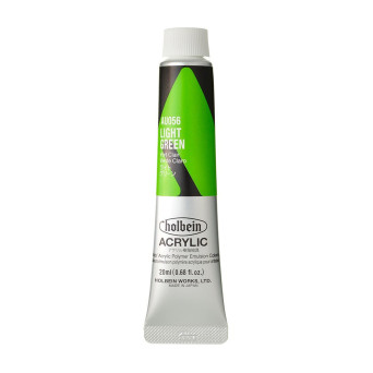 Heavy Body Acrylic Paint - Holbein - 056, Light Green, 20 ml