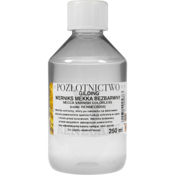 Werniks do pozłotnictwa Mekka - Renesans - bezbarwny, 250 ml