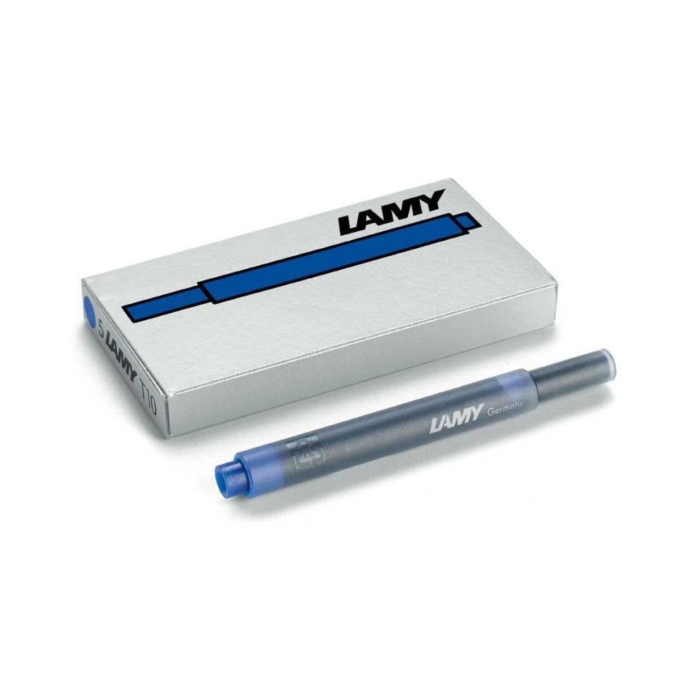 Naboje atramentowe T10 - Lamy - niebieskie, 5 szt.