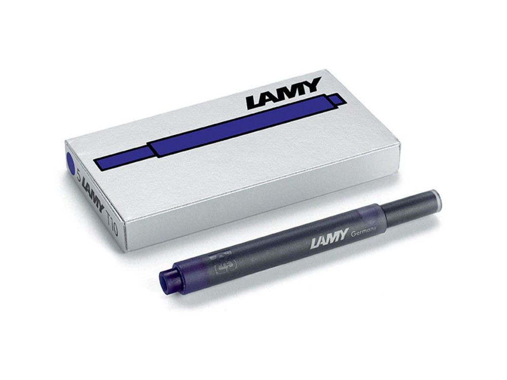 Naboje atramentowe T10 - Lamy - granatowe, 5 szt.