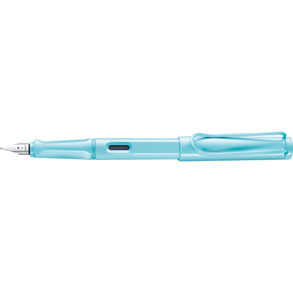Fountain pen Safari - Lamy - Aqua Sky, F