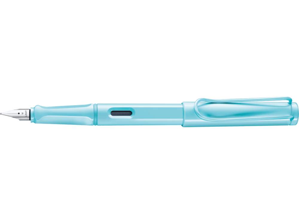 Fountain pen Safari - Lamy - Aqua Sky, F