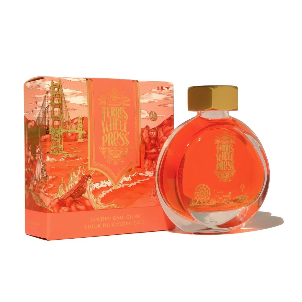 Atrament - Ferris Wheel Press - Golden Gate Glow, 38 ml