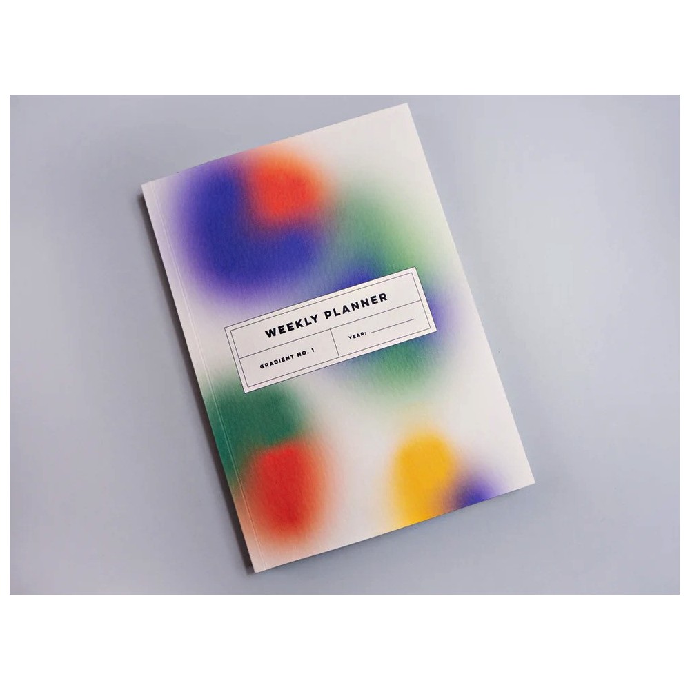 Weekly planner Gradient A5 - The Completist. - 90 g/m2