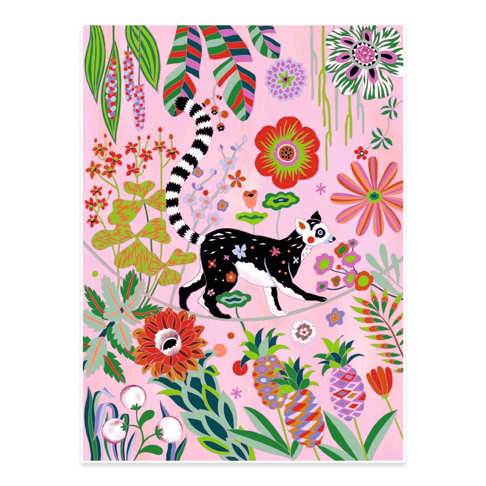 Colouring Gallery - Djeco - Jungle, 3 pcs.