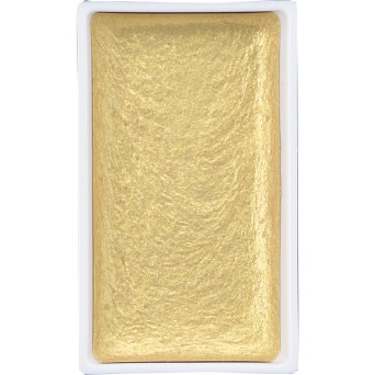 Watercolor paint pan Gansai Tambi - Kuretake - Light Gold