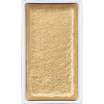 Farba akwarelowa w kostce Gansai Tambi - Kuretake - Champagne Gold