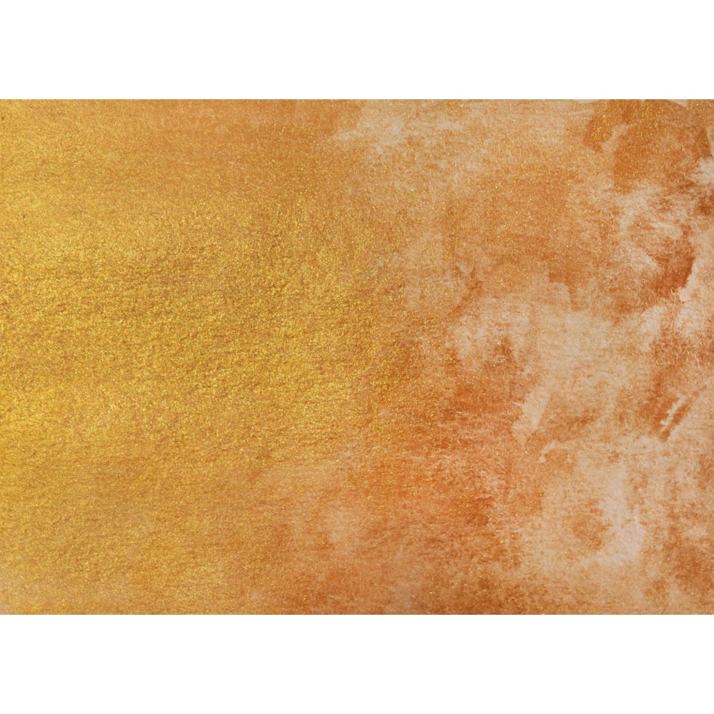 Watercolor paint pan Gansai Tambi - Kuretake - Red Gold
