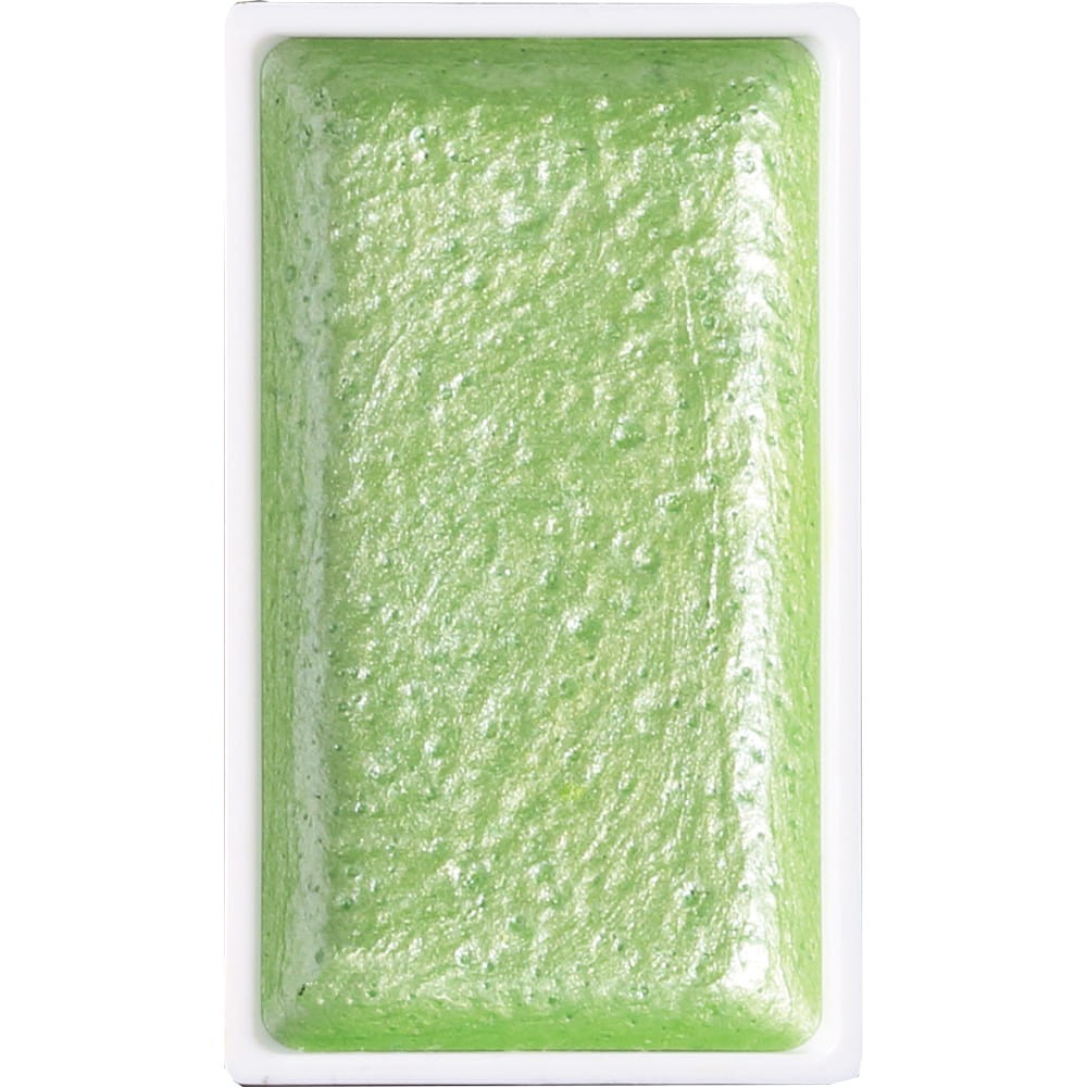 Watercolor paint pan Gansai Tambi - Kuretake - Pearl May Green