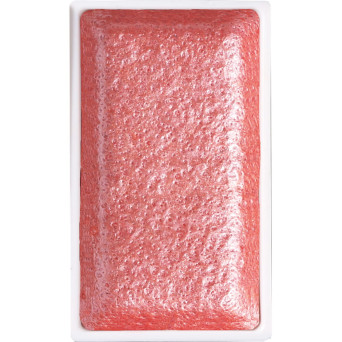 Watercolor paint pan Gansai Tambi - Kuretake - Pearl Scarlet Red