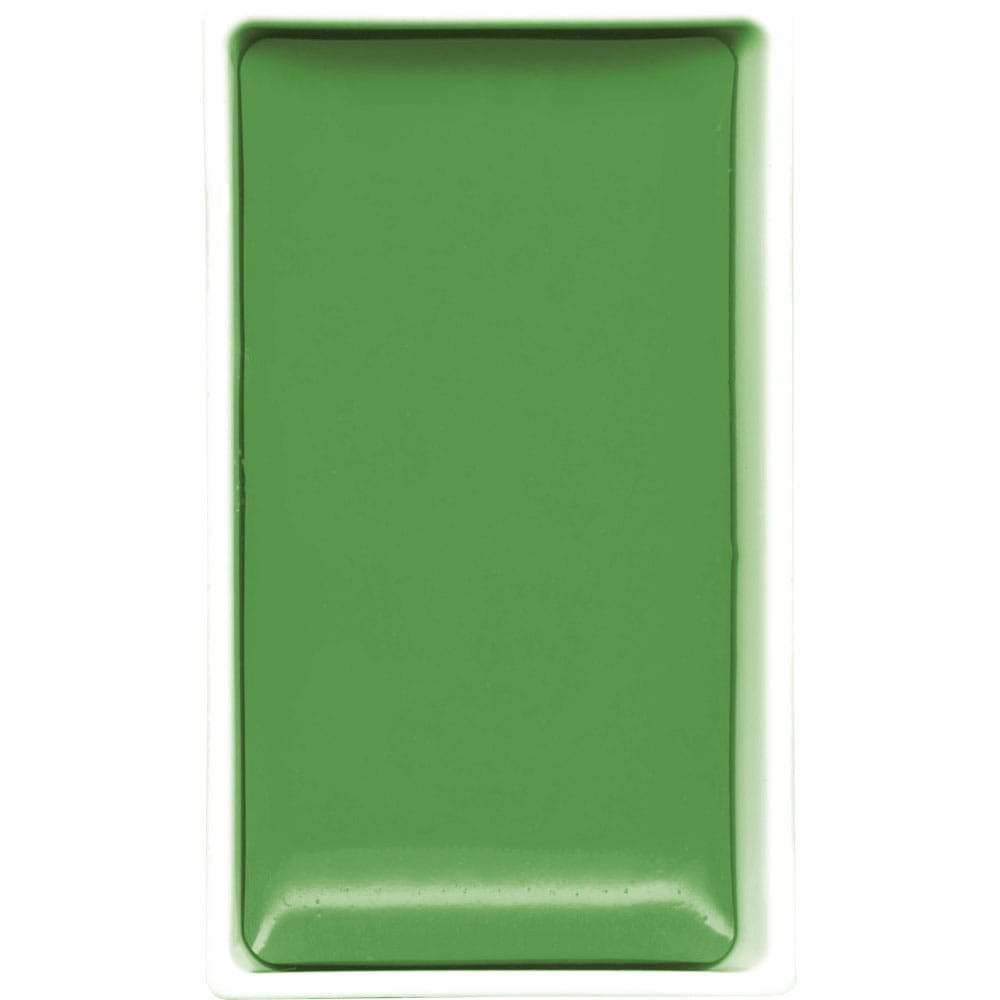 Watercolor paint pan Gansai Tambi - Kuretake - Ivy Green