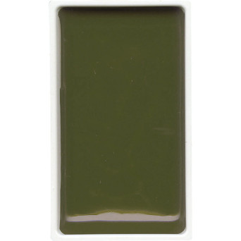 Watercolor paint pan Gansai Tambi - Kuretake - Green Gray