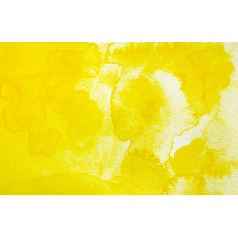 Farba akwarelowa w kostce Gansai Tambi - Kuretake - Saffron Yellow