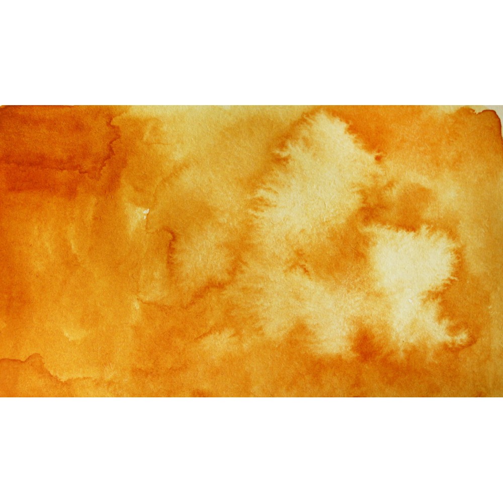 Watercolor paint pan Gansai Tambi - Kuretake - Mars Yellow