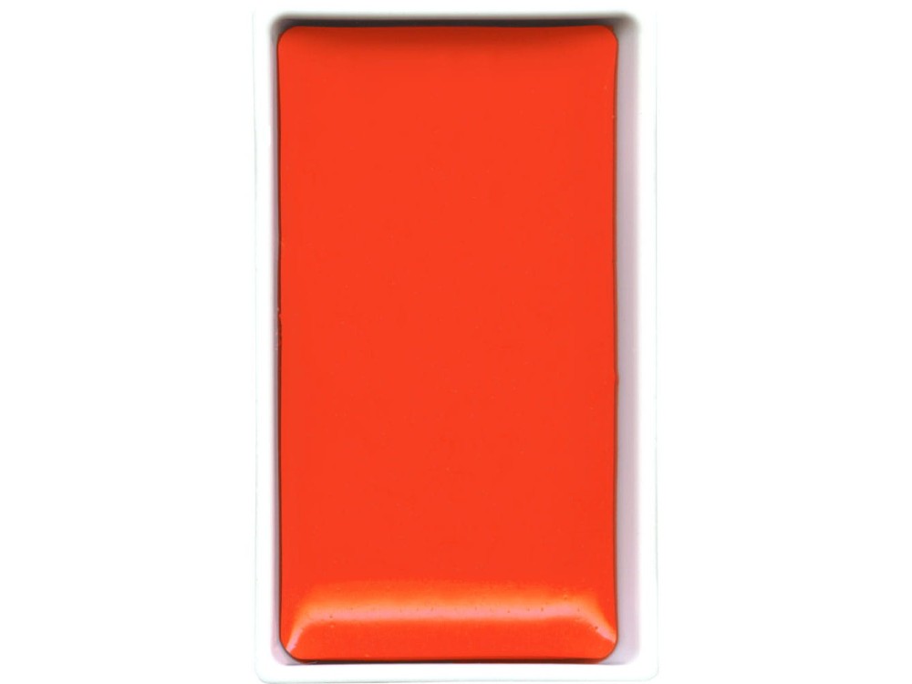 Watercolor paint pan Gansai Tambi - Kuretake - Vermillion