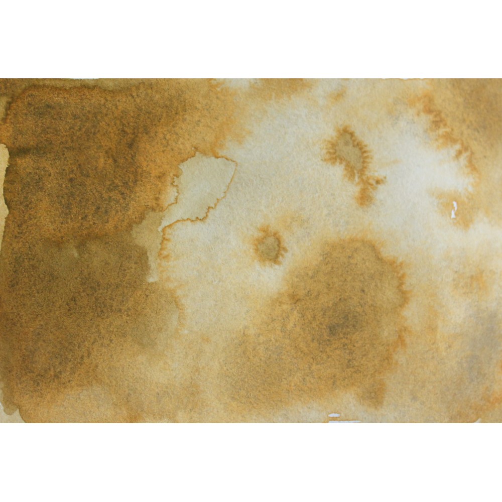 Farba akwarelowa w kostce Gansai Tambi - Kuretake - Yellow Brown