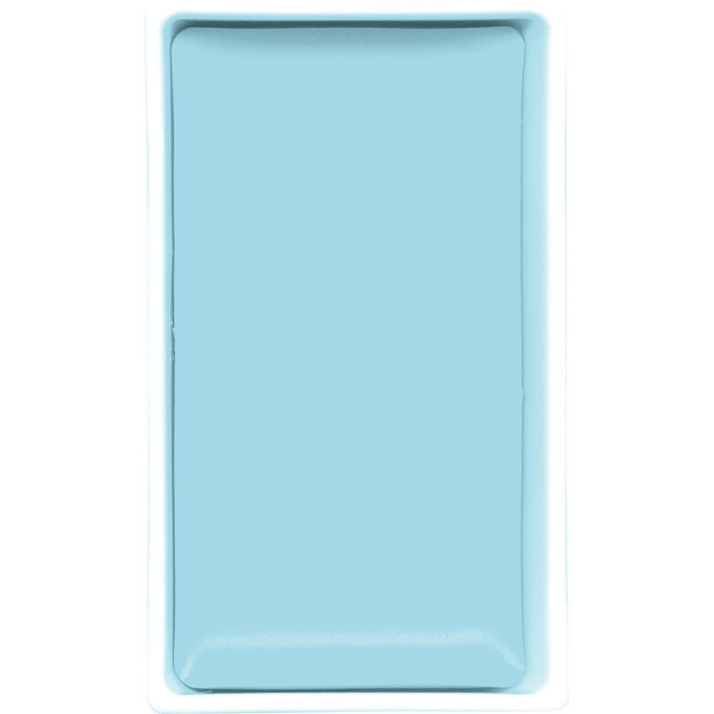 Watercolor paint pan Gansai Tambi - Kuretake - Pale Aqua