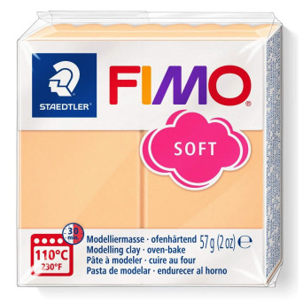 Fimo Soft modelling clay - Staedtler - pastel peach, 57 g