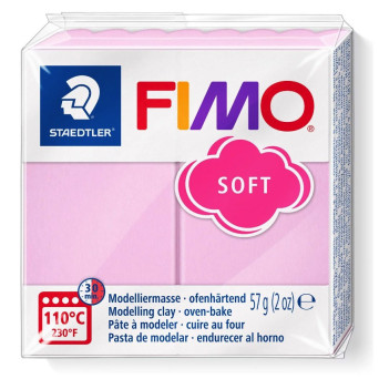 Fimo Soft modelling clay - Staedtler - pink, 57 g