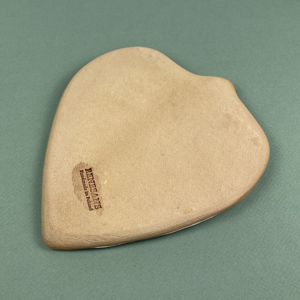 Porcelain painting palette - Renesans - Leaf, 16 x 18,5 cm