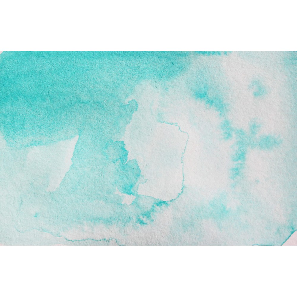 Farba akwarelowa w kostce Gansai Tambi - Kuretake - Cobalt Turquoise Light