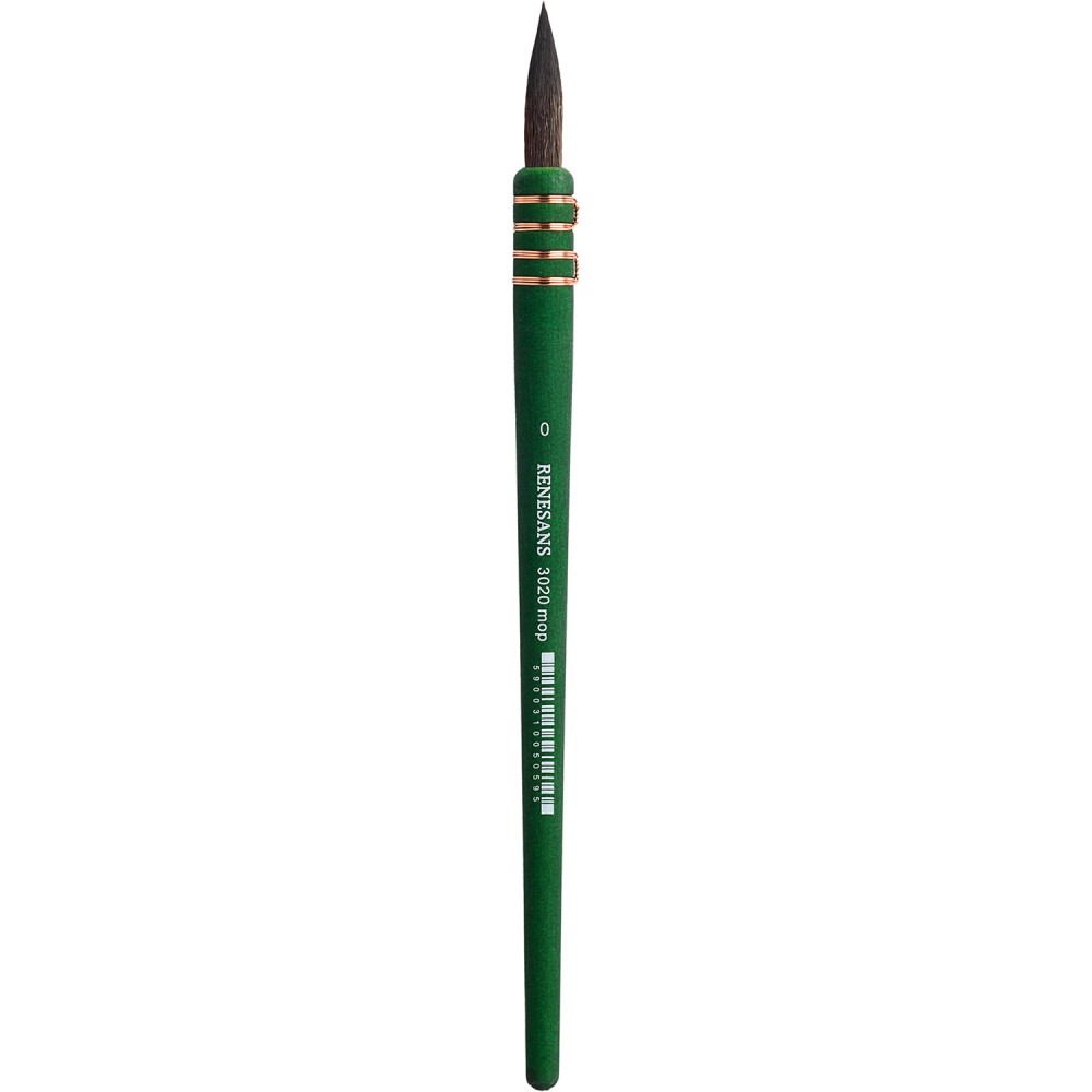 Mop, synthetic bristles, 3020 series brush - Renesans - no. 0
