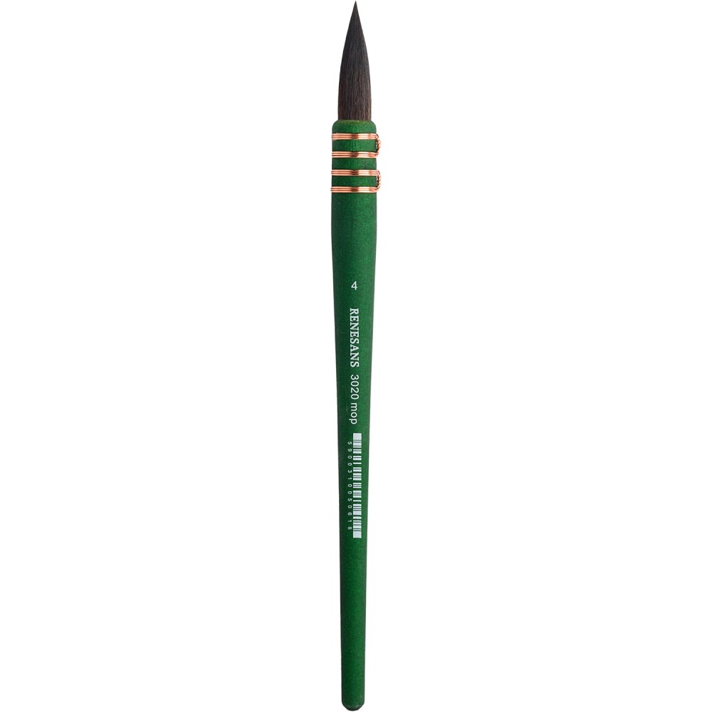 Mop, synthetic bristles, 3020 series brush - Renesans - no. 4