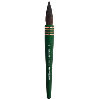 Mop, synthetic bristles, 3020 series brush - Renesans - no. 14