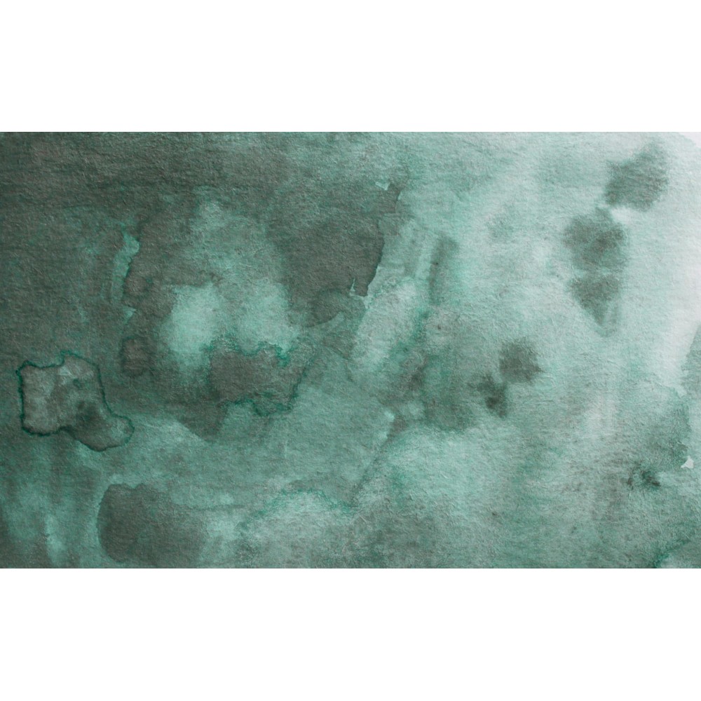 Watercolor paint pan Gansai Tambi - Kuretake - Graphite Green