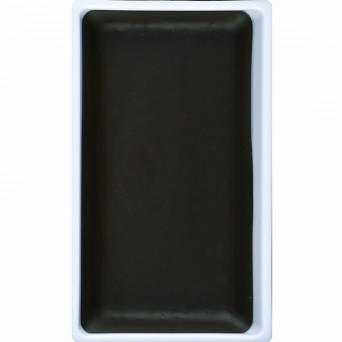 Watercolor paint pan Gansai Tambi - Kuretake - Graphite Brown