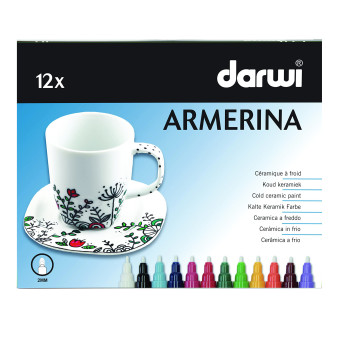 Set of Armerina ceramic pens - Darwi - 12 x 6 ml