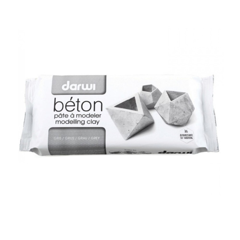Béton Modelling Clay - Darwi - beton effect, 500 g