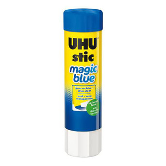 Klej w sztyfcie Magic Blue - UHU - niebieski, 8,2 g