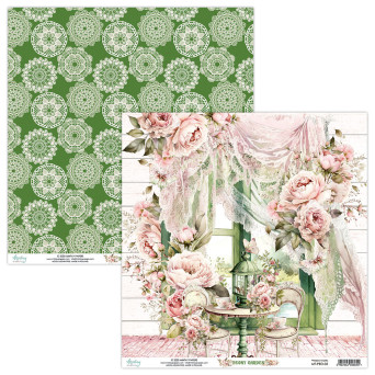 Scrapbooking paper 30,5 x 30,5 cm - Mintay - Peony Garden 02