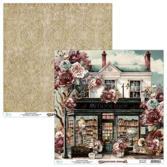 Papier do scrapbookingu 30,5 x 30,5 cm - Mintay - Antique Shop 01