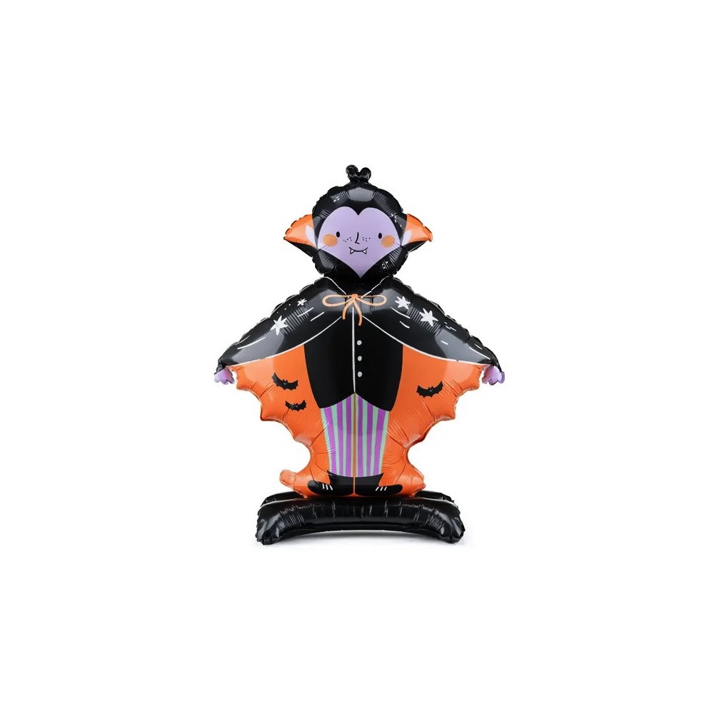 Standing foil balloon Dracula - 64 x 81 cm