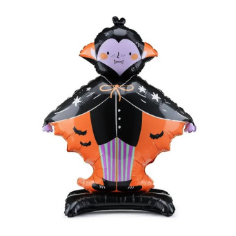 Standing foil balloon Dracula - 64 x 81 cm