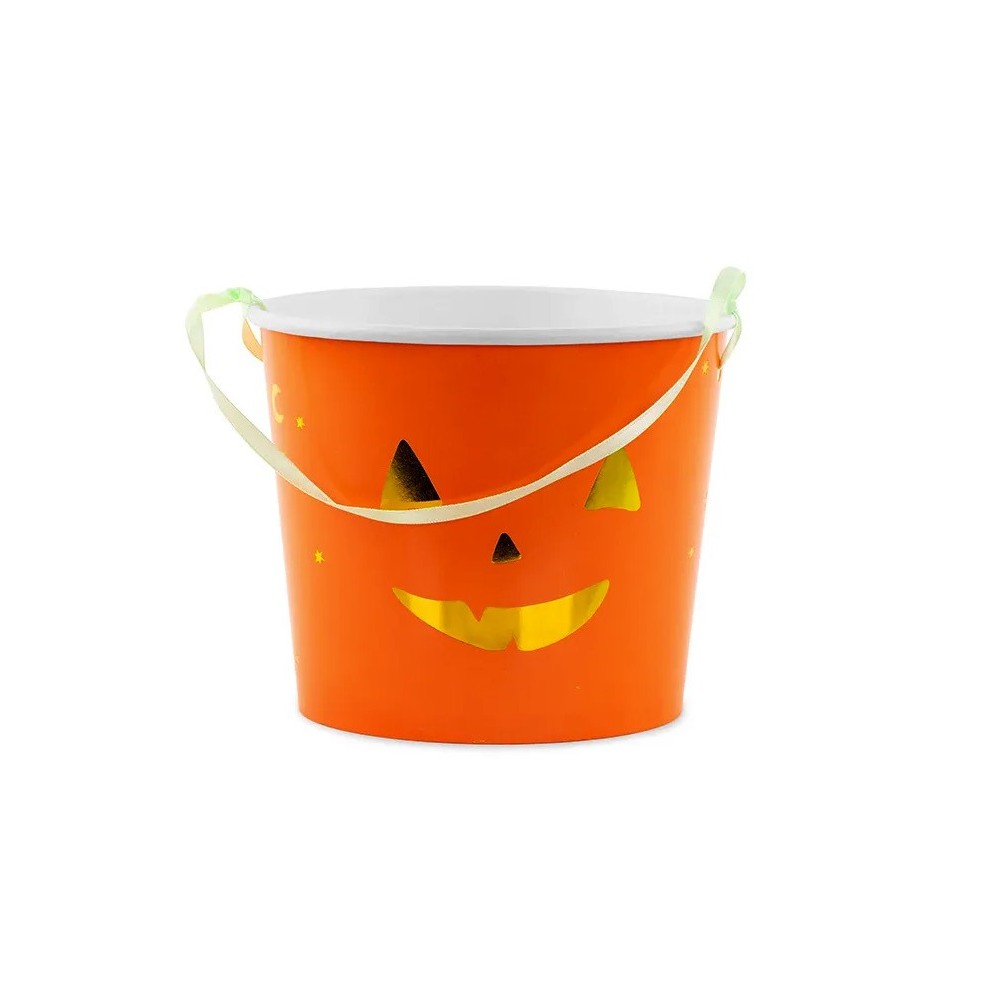 Halloween candy buckets - 13,5 cm, 2 pcs.