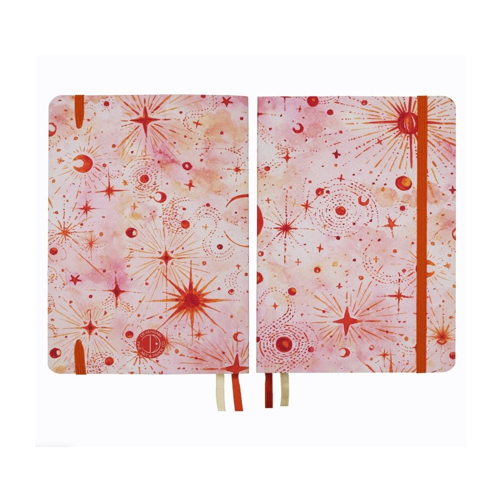 Notes Mystical B5 - Devangari - w kropki, miękka okładka, 120 g/m2