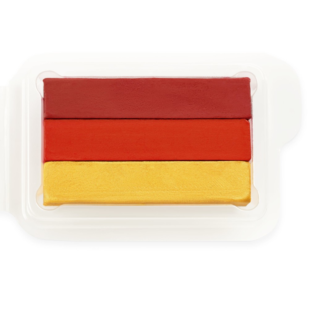 Split cake face paint kit - Snazaroo - Festive, 3 pcs.