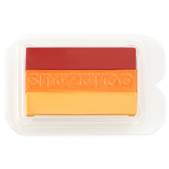 Split cake face paint kit - Snazaroo - Tiger, 3 pcs.
