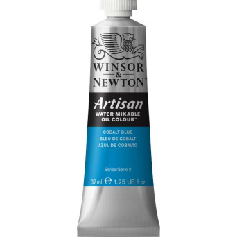Artisan Water oil paint - Winsor & Newton - Cobalt Light Blue, 37 ml