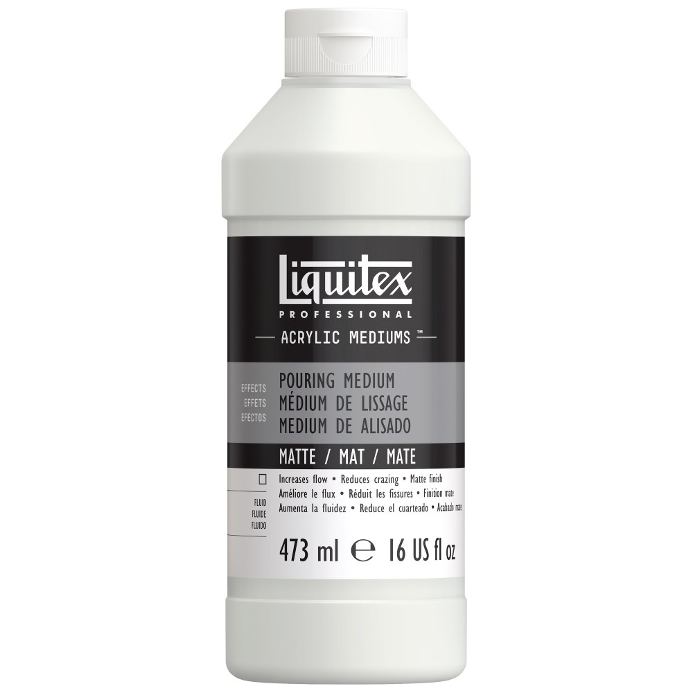 Medium do pouringu - Liquitex - matowe, 473 ml